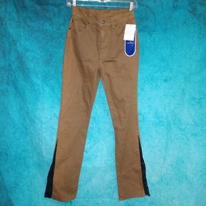 Diane gilman classic  bootcut with lace jeans